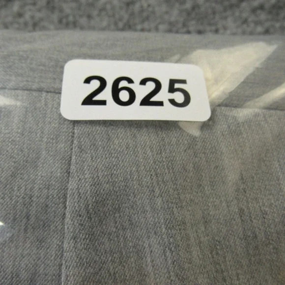 Hart Schaffner Marx Dress Pants Mens 36 Wool Cashmere Gray Pleated Unhemmed - Picture 8 of 16